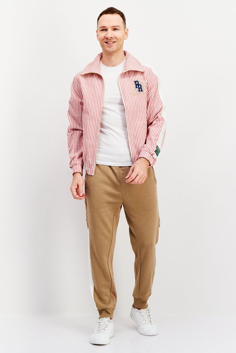 PUMA جاكيت خارجي طويل الأكمام للرجال من بومة x رويجي، أحمر - Image 2